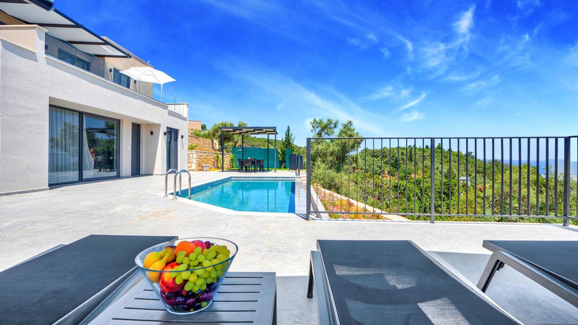 Ecstasy Luxury Villas Apolpaina Exterior foto
